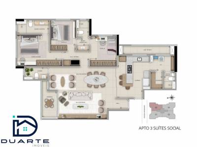 Apartamento em Residencial Capri-1